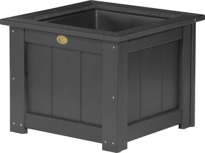 Luxcraft 24 inch square poly planter