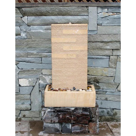 Gianni Garden Fountain - Grooved Fountain